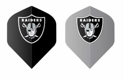 Las Vegas Raiders Fan's Choice 2 pk Dart Flights