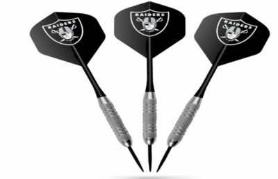 Las Vegas Raiders Fan's Choice Dart & Flight Set