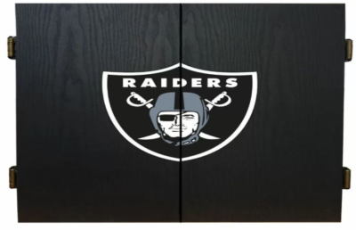 Las Vegas Raiders Fan's Choice Dartboard Set