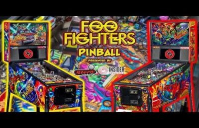 Foo Fighters Pro Pinball Machine -