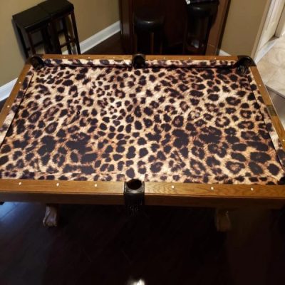 Custom Printed Pool Table Cloth